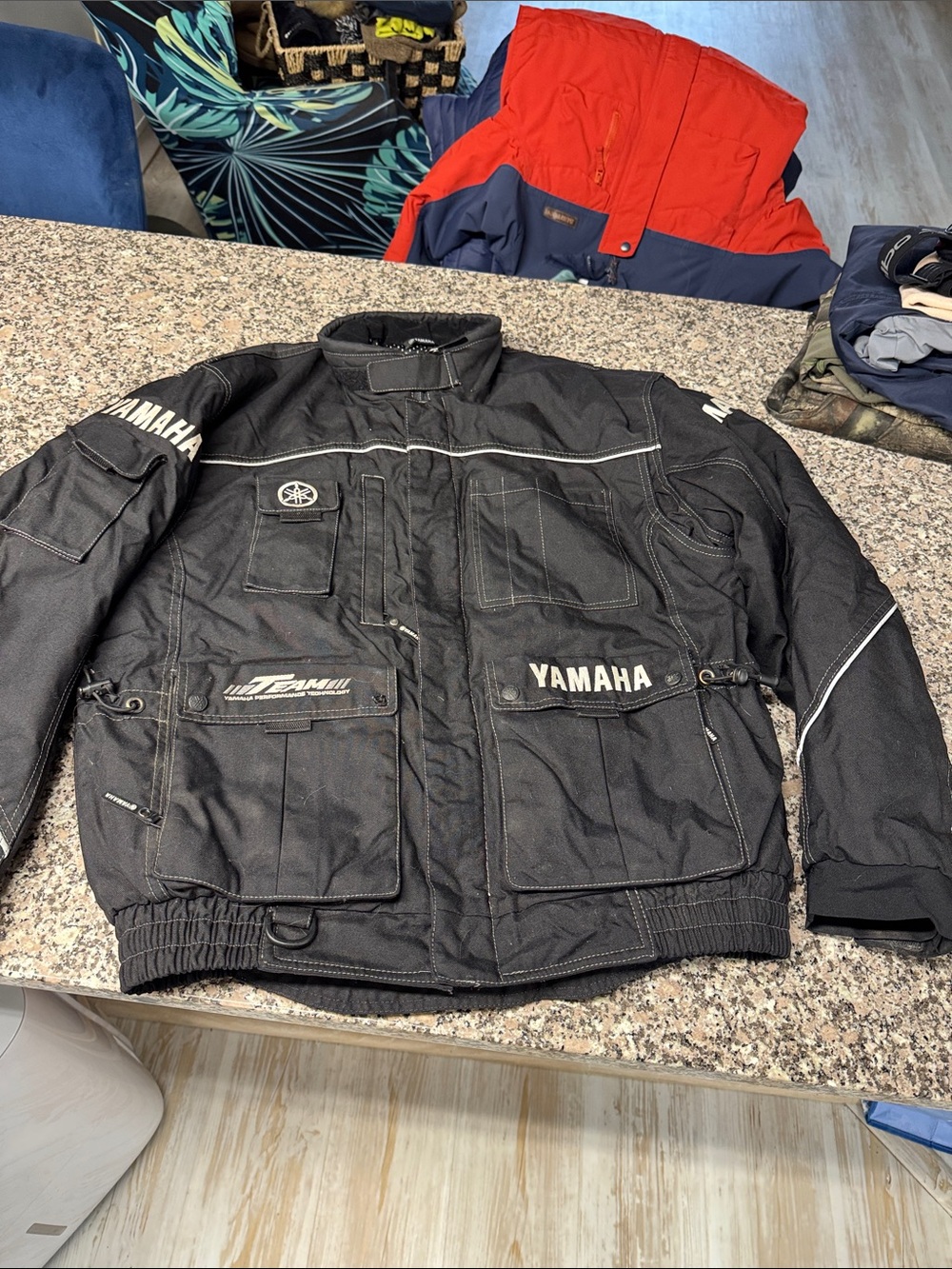 Yamaha Men's Black snowmobile Jacket